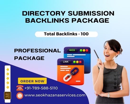 Professioanl - Directory Submission Backlinks Package, SEO Khazana Services