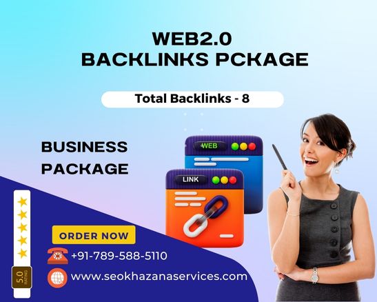 Business - Web 2.0 Backlinks Package, SEO Khazana Services
