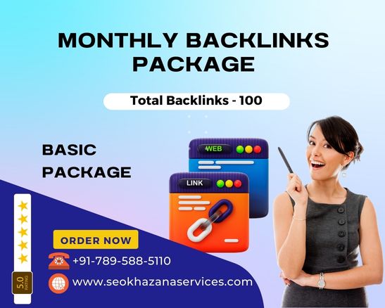 Basic - Monthly Backlinks Package